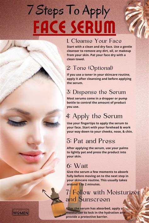 7 Steps To Apply Face Serum😍😍 in 2023 | Face serum, Skin makeup, Dry face