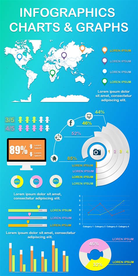 Powerpoint Infographic Template 019 [Green Version] | Infographic ...