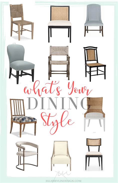 Dining Chair Styles Chart 6 Pictures - modernchairs