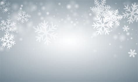 Snowflakes Falling Wallpaper