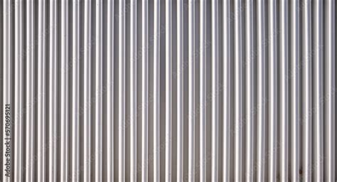 Texture of a corrugated sheet metal aluminum facade Stock Photo | Adobe ...