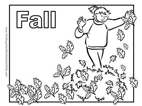 Fall Coloring Pages