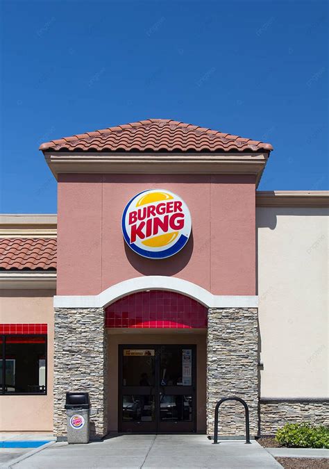 Burger King Restaurant Exterior Fat Meal Dinner Photo Background And ...