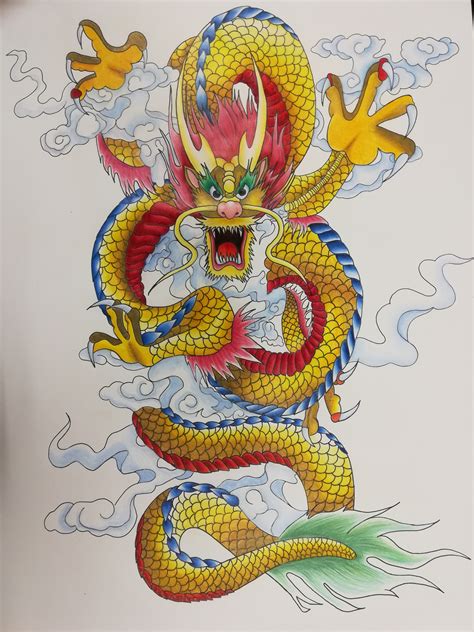 Chinese Dragon by TonyZheng on Newgrounds