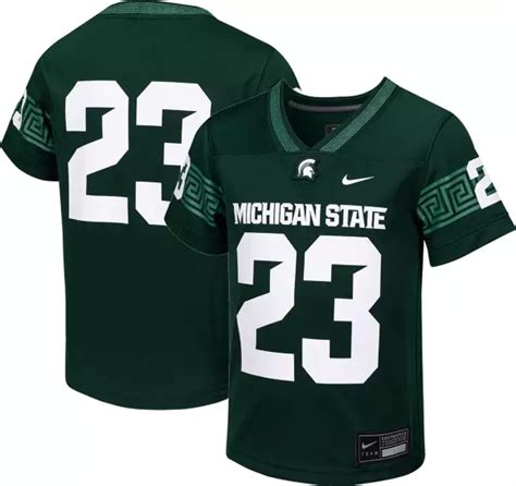 Nike Little Kids' Michigan State Spartans #23 Green Replica Game ...