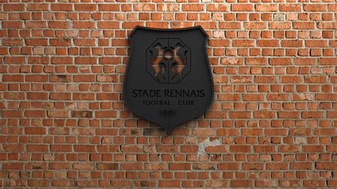 Stade Rennais FC Logo - 3D Print Model by waelmoussa