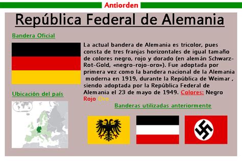 Bandera de ALEMANIA: Imágenes, Historia, Evolución y Significado