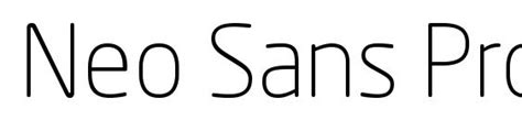 Neo Sans Pro Font Download Free / LegionFonts