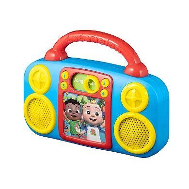 KIDdesigns Cocomelon Freeze Dance Mini Music Player Boombox