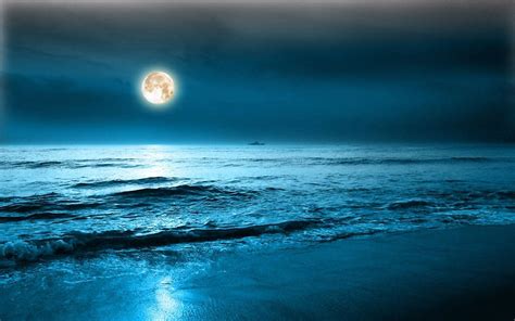 Night Sky Over Ocean Horizon Wallpapers - Wallpaper Cave