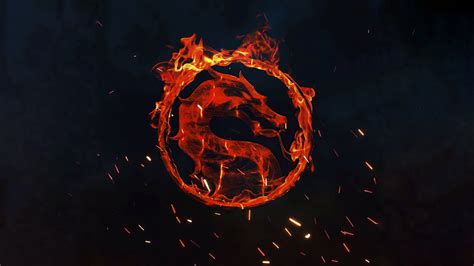 Mortal Kombat Fire Logo 4k Wallpaper,HD Games Wallpapers,4k Wallpapers,Images,Backgrounds,Photos ...