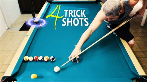 4 Pool Trick Shots: Volume 17 - YouTube