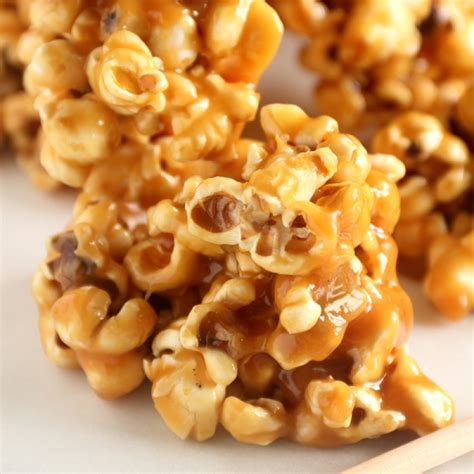 Caramel Popcorn Balls Recipe