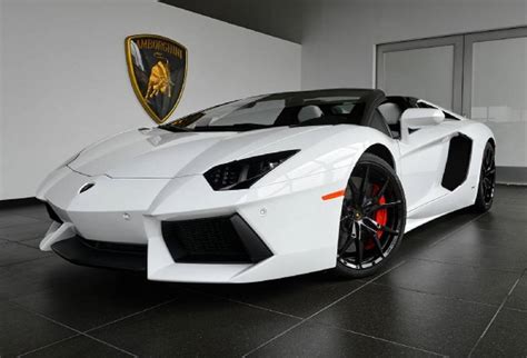 For Sale: White Lamborghini Aventador Roadster With Just 120 Miles ...