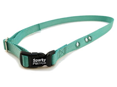 Sparky PetCo PetSafe IF Compatible 1" Replacement Bark Collars, Teal Green - Dog Supplies