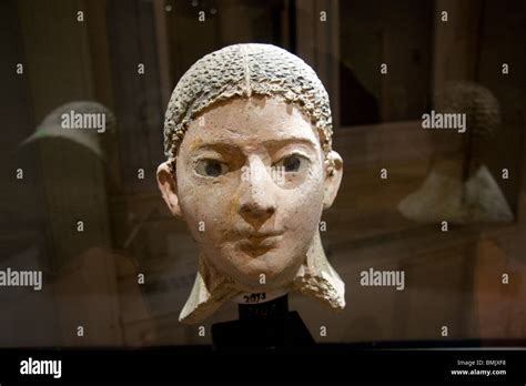 Hellenistic statue on display at the Alexandria National Museum, Alexandria, Al Iskandariyah ...