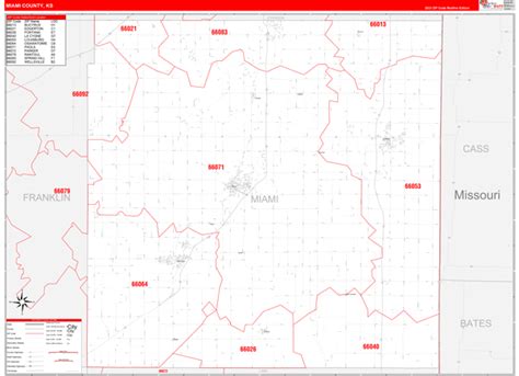 Maps of Miami County Kansas - marketmaps.com