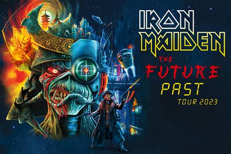 IRON MAIDEN: Ανακοίνωσαν την "The Future Past Tour" με setlist από "Somewhere In Time" κ.ά ...