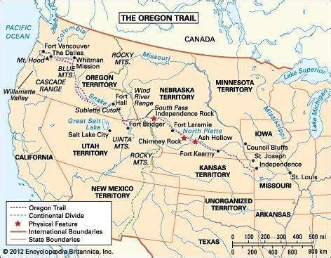 Oregon Trail | historical trail, United States | Britannica.com