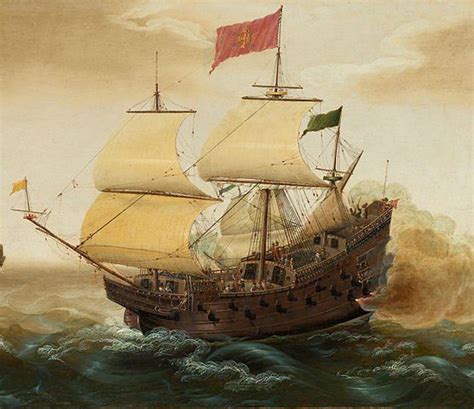 Spanish galleons in the 16th and 17th centuries | Old sailing ships ...