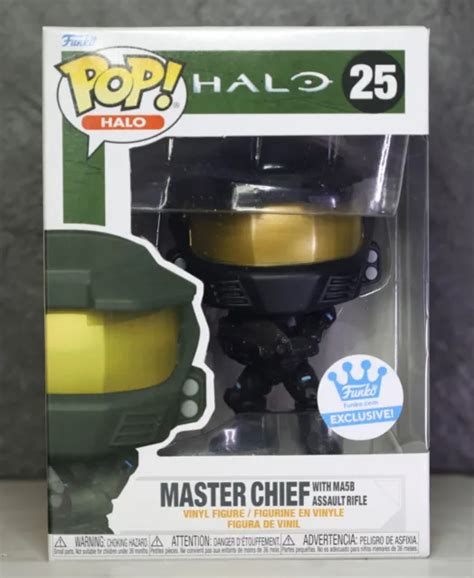 FUNKO POP! HALO Master Chief with MA5B #25 Funko Shop Exclusive £13.19 ...