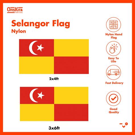 Ofiskita | Selangor Flag Nylon