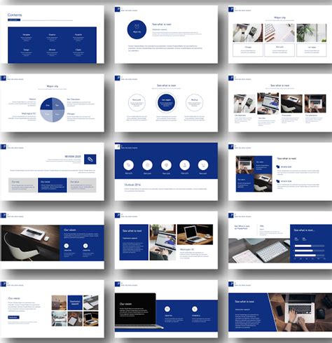 Blue Creative Design Premium PowerPoint Template – Original and High ...