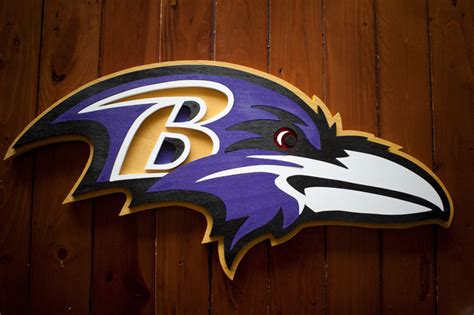 Baltimore Ravens Wood Wall Art – Patriot Wood