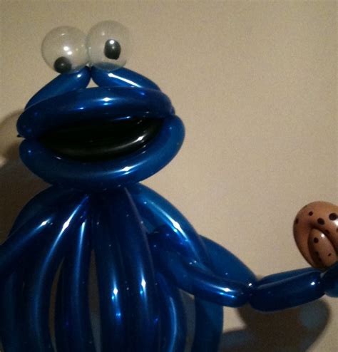 Black Cat Balloon Company's Muppet Project: Cookie Monster