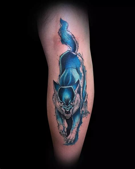 95+ Best Tribal Lone Wolf Tattoo Designs & Meanings (2019)