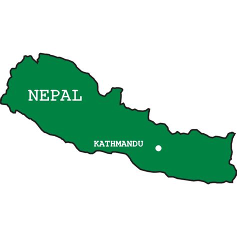 NEPAL MAP Logo Download png