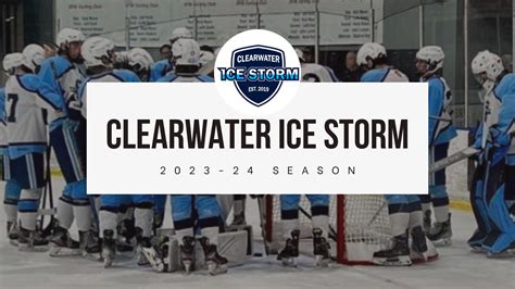 Clearwater Ice Storm Join for the 2023-24 Season - Atlantic Hockey Federation