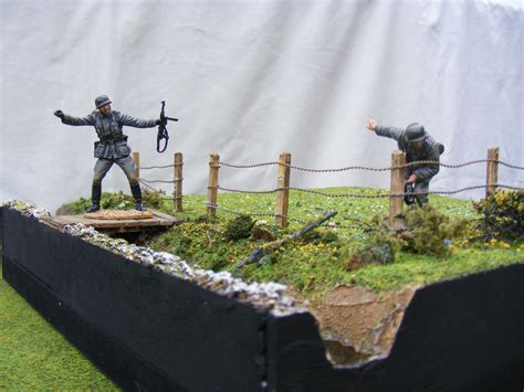 Terrain and Toy Soldiers: Normandy Diorama