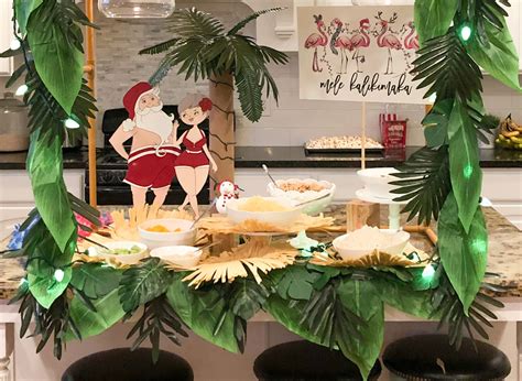 Mele Kalikimaka! This Hawaiian Christmas party is the happiest we've ever seen