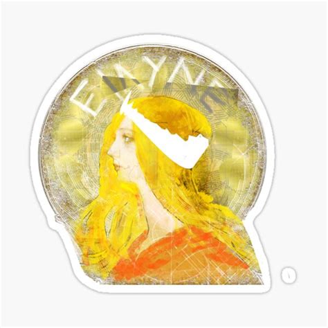 "Elayne Trakand - Wheel of time " Sticker by outofflow | Redbubble