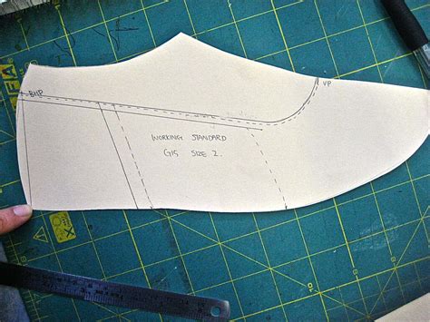 randomness aside: Shoe Making Part 1 - Pattern Cutting