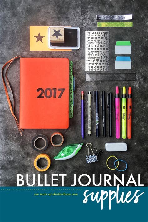 Bullet Journal Supplies