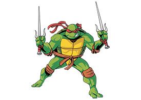 Raphael Ninja Turtle Free Vector - SuperAwesomeVectors