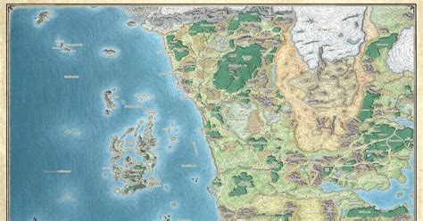 Dnd 5e Sword Coast Map