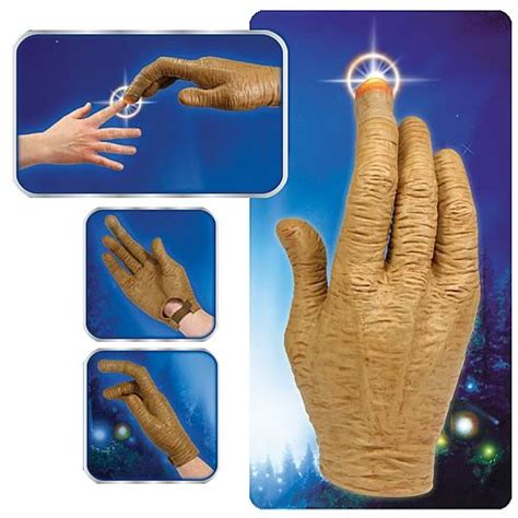 E.T. Hand with Light-Up Finger Prop Replica