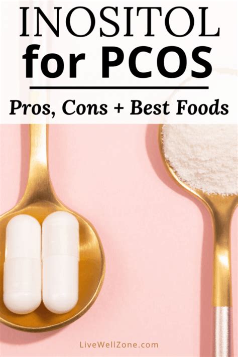 Inositol For PCOS: Pros, Cons and Food Sources – Live Well Zone