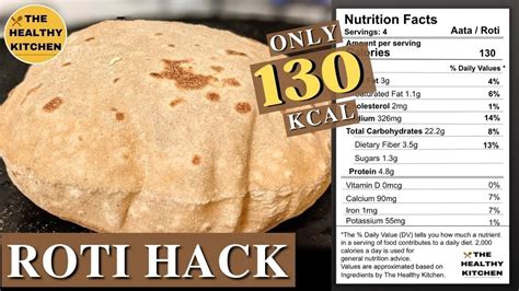 ROTI, PHULKA, CHAPATI COMPLETE GUIDE | MAKE SOFT ROTI IN A HEALTHY WAY | COUNT CALORIES IN ROTI ...