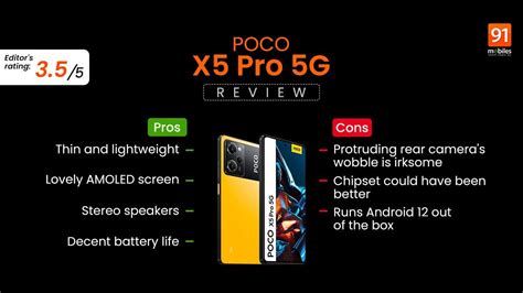 POCO X5 Pro Review - Pros and cons, Verdict | 91Mobiles