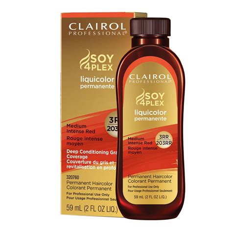 Miss Clairol Professional Liquicolor 3RR/203RR Medium Intense Red Hair Color 2 Oz. - Walmart.com ...