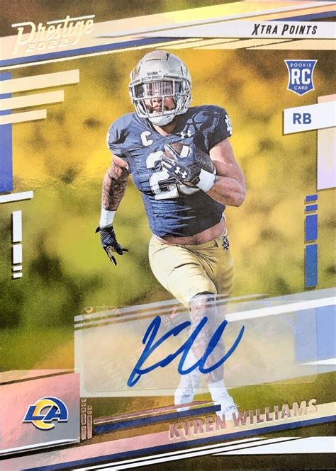 NFL Future Watch: Kyren Williams Football Cards, LA Rams