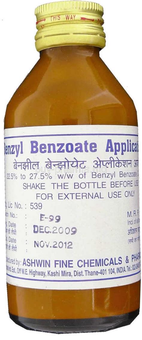 Buy Benzyl Benzoate Lotion Online - buy-pharma.md