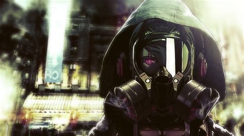 Pin by Stav Sol on Anime | Anime gas mask, Gas mask art, Gas mask