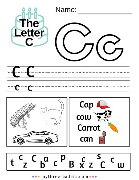 The Letter C - Activities, Worksheets, Songs & Best Videos