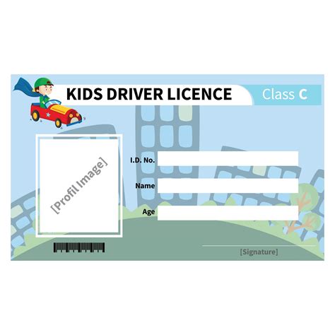 Free drivers license template sheet - lopaslatin