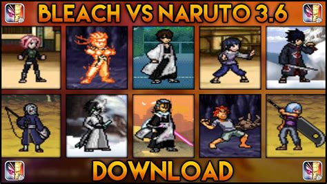 Bleach VS Naruto 3.6 - New Characters & Assists (PC & Android ...